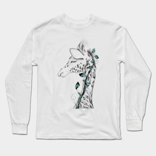 Poetic Giraffe Long Sleeve T-Shirt